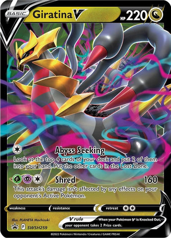 Giratina V - SWSH259 (SWSH259) (SWSH: Sword & Shield Promo Cards) (SWSD) Pokemon