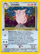 Image for Clefable (1) (01/64) (Jungle) (JU) - Pokemon
