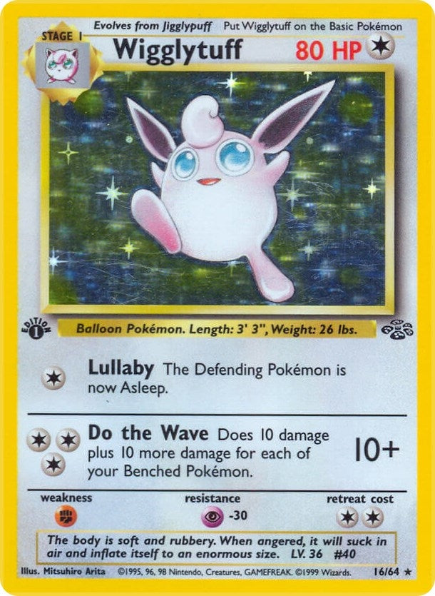 Image for Wigglytuff (16) (16/64) (Jungle) (JU) - Pokemon