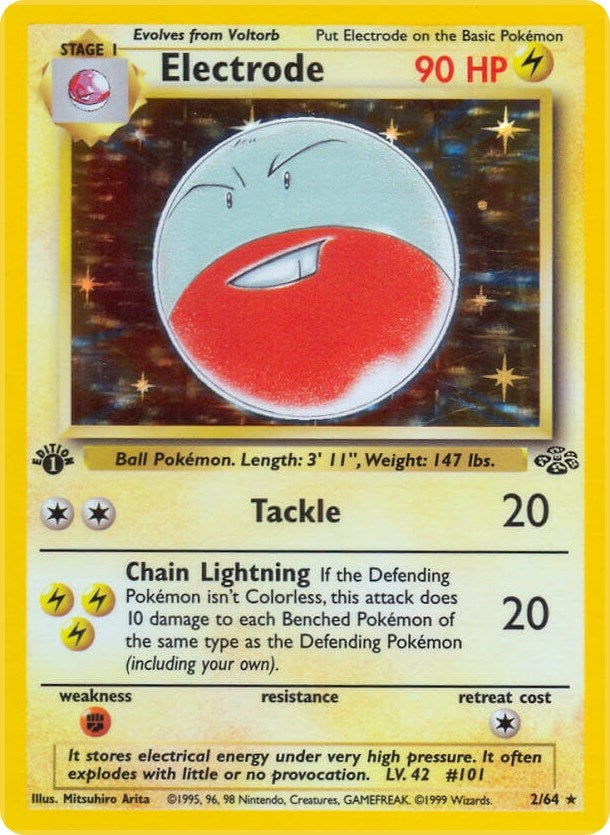 Electrode (2) (02/64) (Jungle) Pokemon