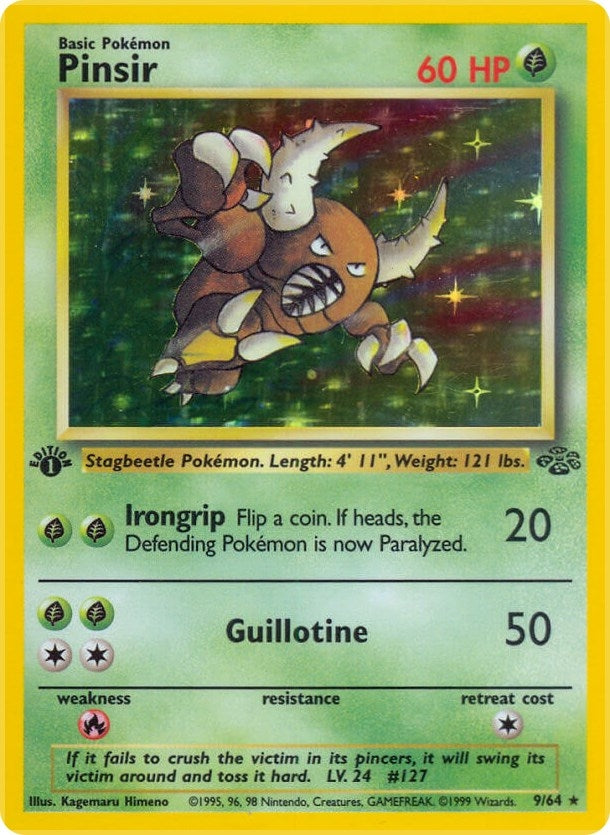 Pinsir (9) (09/64) (Jungle) Pokemon