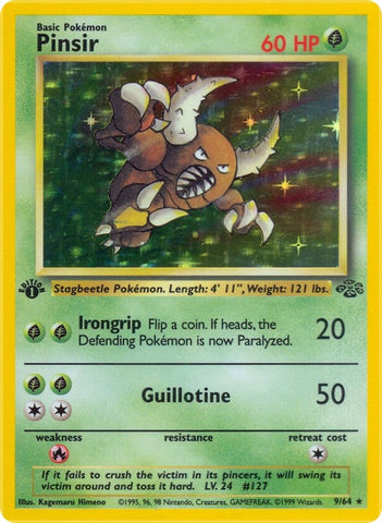 Pinsir (9) (09/64) (Jungle) Pokemon