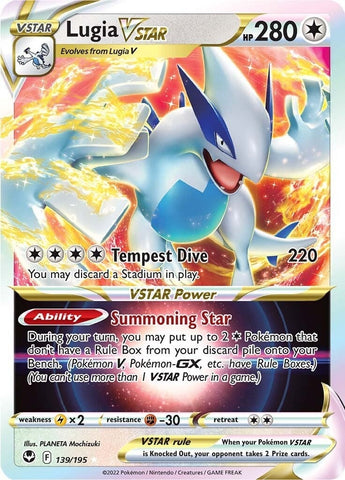 Image for Lugia VSTAR (139/195) (SWSH12: Silver Tempest) - Pokemon