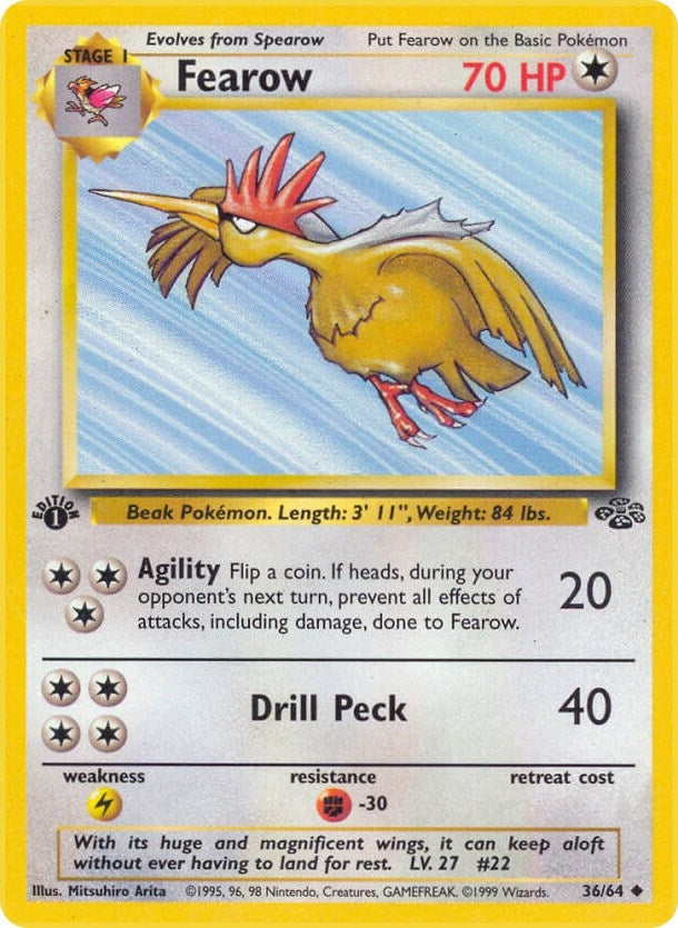 Fearow (36/64) (Jungle) Pokemon