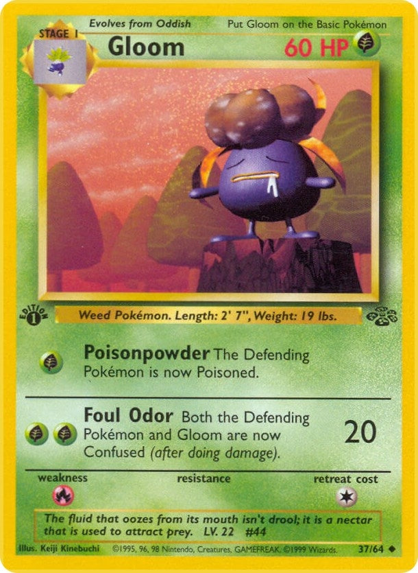 Gloom (37/64) (Jungle) Pokemon