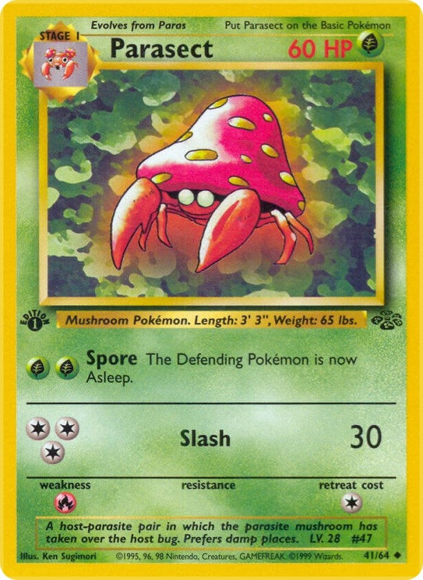 Parasect (41/64) (Jungle) Pokemon