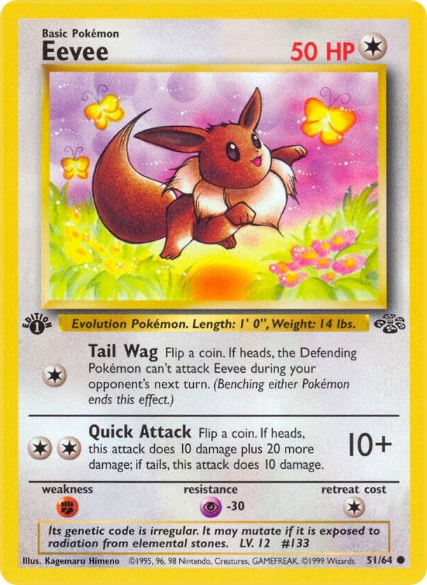 Eevee (51/64) (Jungle) (JU) Pokemon