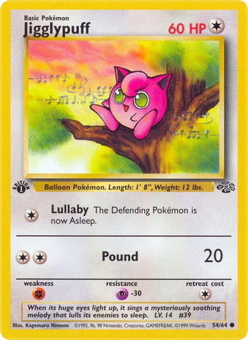 Jigglypuff (54/64) (Jungle) Pokemon