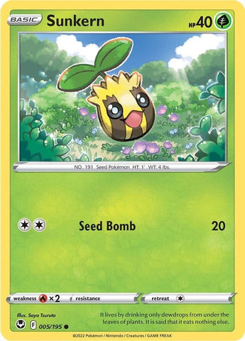 Image for Sunkern (005/195) (SWSH12: Silver Tempest) - Pokemon
