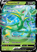 Image for Serperior V (007/195) (SWSH12: Silver Tempest) - Pokemon