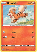 Image for Growlithe (019/195) (SWSH12: Silver Tempest) - Pokemon