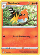 Image for Fletchinder (028/195) (SWSH12: Silver Tempest) - Pokemon