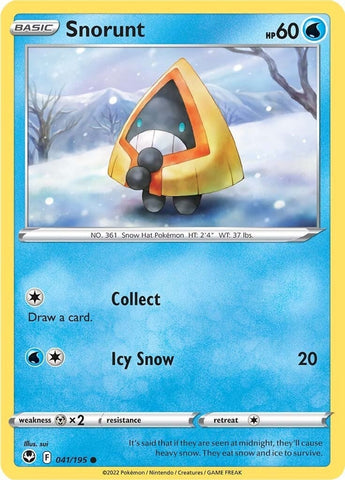 Image for Snorunt (041/195) (SWSH12: Silver Tempest) - Pokemon