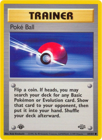 Poke Ball (64/64) (Jungle) Pokemon