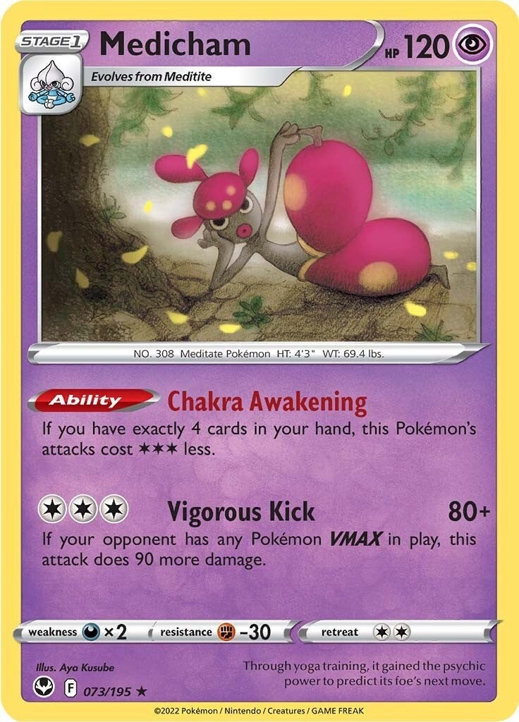 Image for Medicham (073/195) (SWSH12: Silver Tempest) - Pokemon