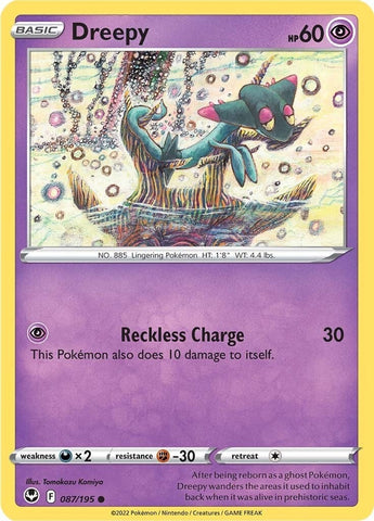 Image for Dreepy (087/195) (SWSH12: Silver Tempest) - Pokemon