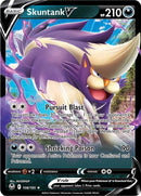 Skuntank V (108/195) (SWSH12: Silver Tempest) (SWSH12) Pokemon