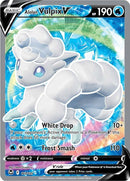 Image for Alolan Vulpix V (Full Art) (173/195) (SWSH12: Silver Tempest) (SWSH12) - Pokemon