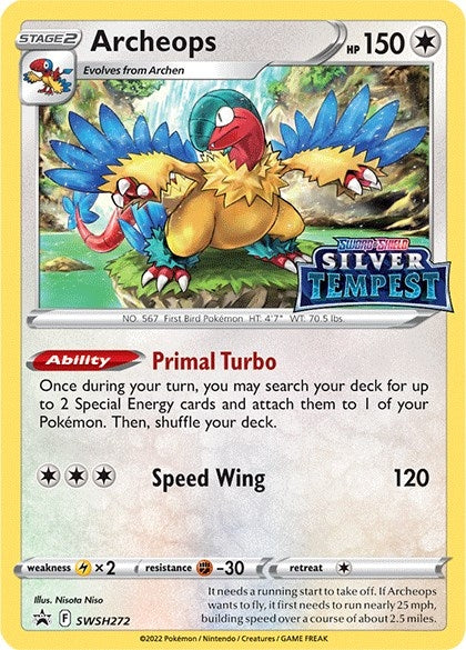 Image for Archeops - SWSH272 (Prerelease) (SWSH272) (SWSH: Sword & Shield Promo Cards) (SWSD) - Pokemon