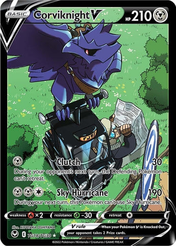 Image for Corviknight V (TG18/TG30) (SWSH12: Silver Tempest Trainer Gallery) - Pokemon