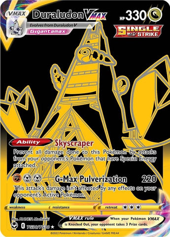 Image for Duraludon VMAX (Secret) (TG30/TG30) (SWSH12: Silver Tempest Trainer Gallery) - Pokemon