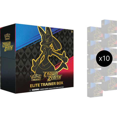 Image for Crown Zenith Elite Trainer Box Case - Pokemon