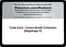 Image for Code Card - Crown Zenith Collection [Regidrago V] (Crown Zenith) - Pokemon