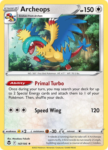 Image for Archeops (147/195) - Pokemon