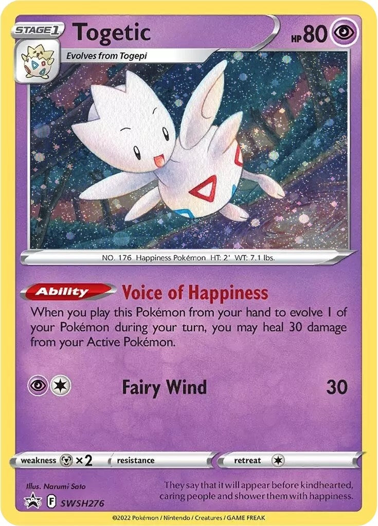 Image for Togetic - SWSH276 (SWSH276) (SWSH: Sword & Shield Promo Cards) (SWSD) - Pokemon