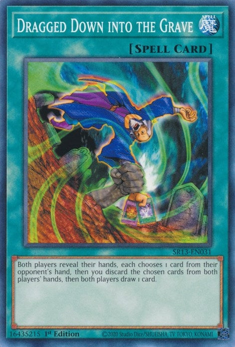 Dragged Down into the Grave (SR13-EN031) (Structure Deck: Dark World) YuGiOh
