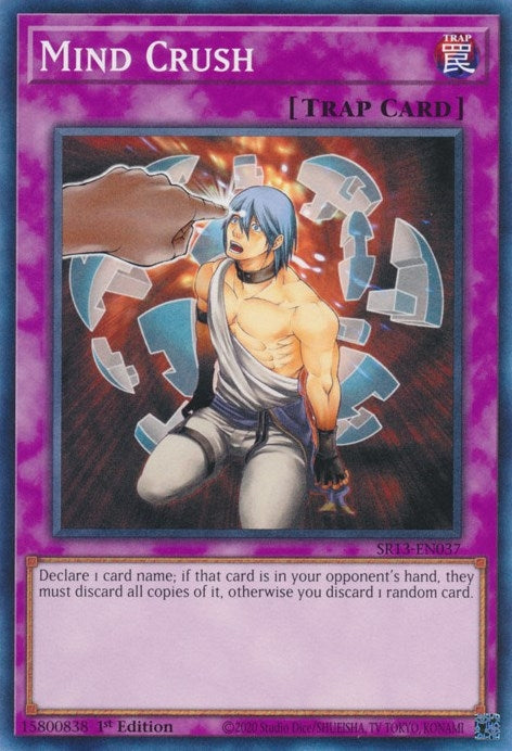 Mind Crush (SR13-EN037) (Structure Deck: Dark World) YuGiOh