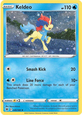 Keldeo - 045/189 (Cosmos Holo) (045/189) (Miscellaneous Cards & Products) (MCAP) Pokemon