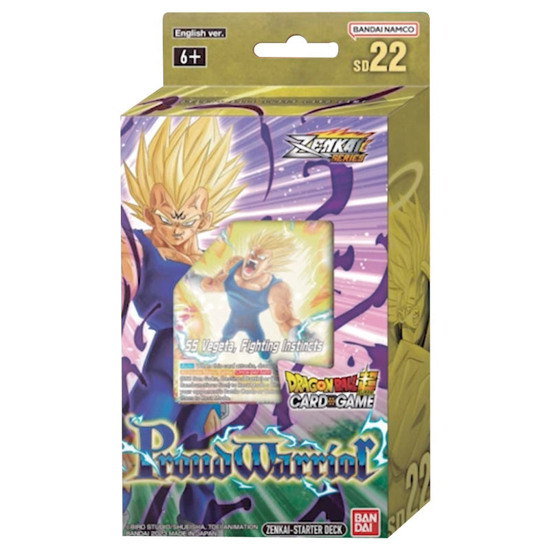 Image for Starter Deck 22: Proud Warrior - Dragon Ball Super: Masters