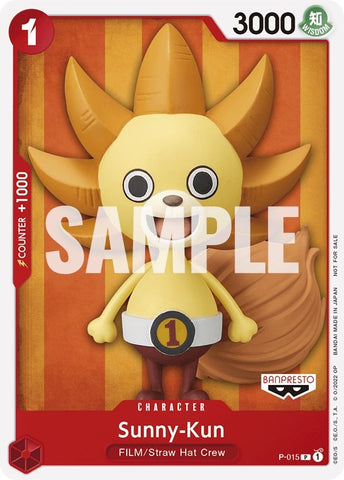 Image for Sunny-Kun (One Piece Film Red) (P-015) (One Piece Promotion Cards) - One Piece Card Game