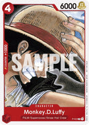 Image for Monkey.D.Luffy (One Piece Film Red) (P-022) (One Piece Promotion Cards) - One Piece Card Game