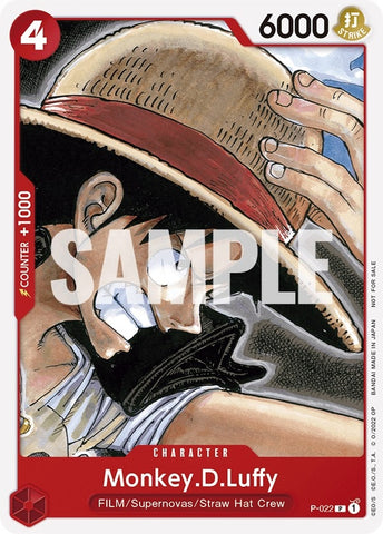 Image for Monkey.D.Luffy (One Piece Film Red) (P-022) (One Piece Promotion Cards) - One Piece Card Game