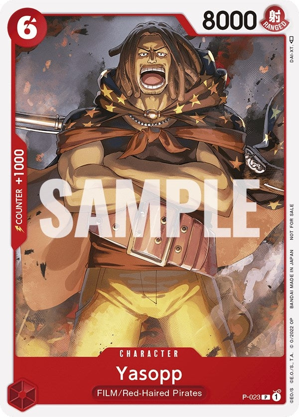 Image for Yasopp (One Piece Film Red) (P-023) (One Piece Promotion Cards) - One Piece Card Game