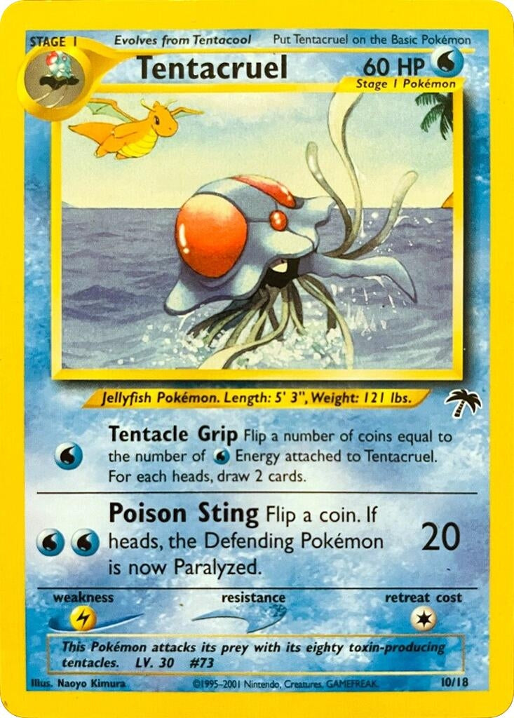 Image for Tentacruel (10/18) (Southern Islands) (SI) - Pokemon
