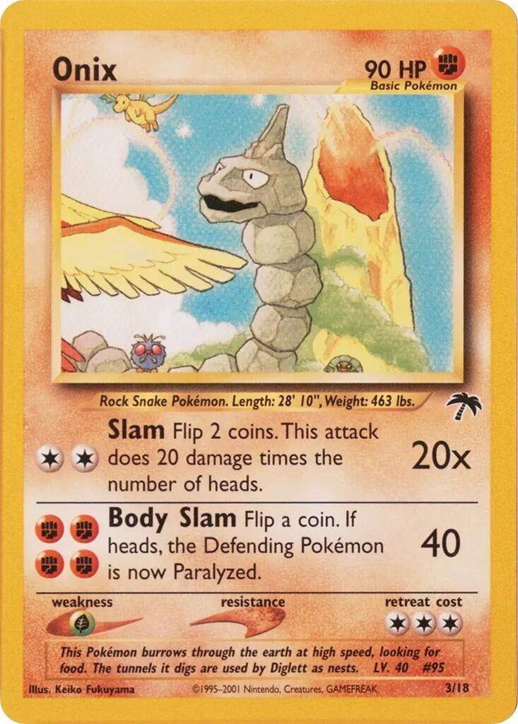 Image for Onix (03/18) (Southern Islands) (SI) - Pokemon
