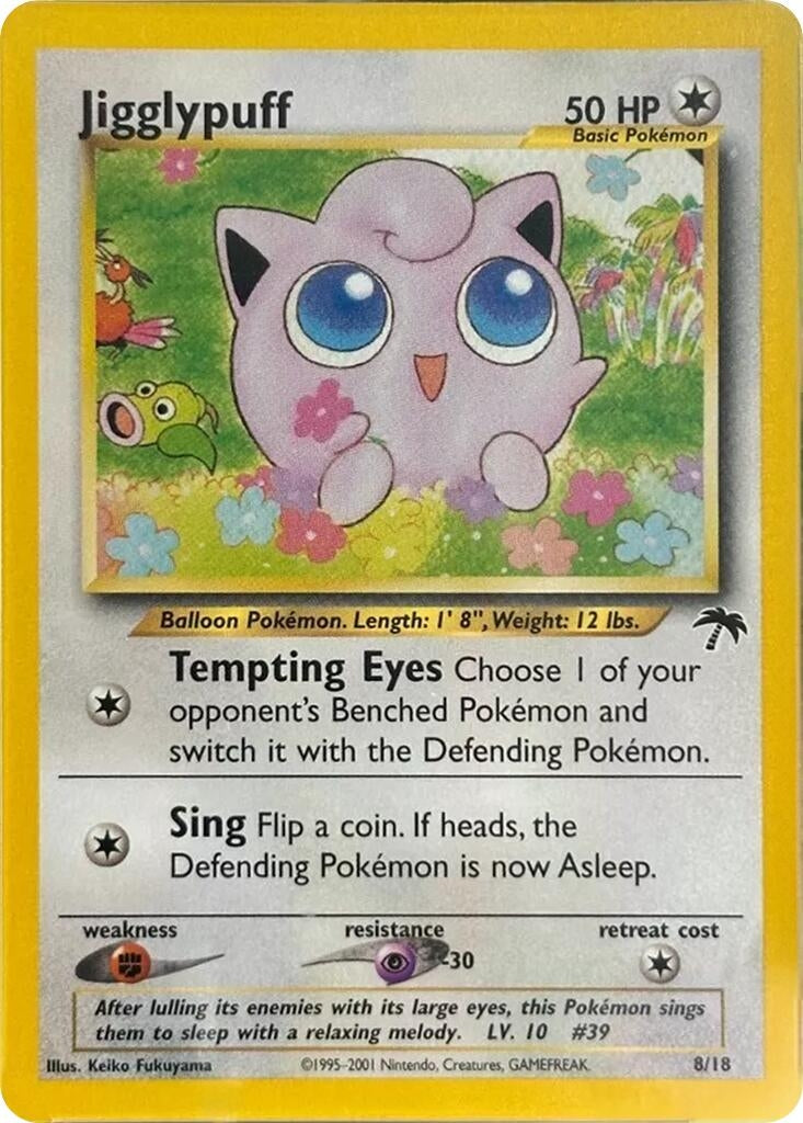 Image for Jigglypuff (08/18) (Southern Islands) (SI) - Pokemon