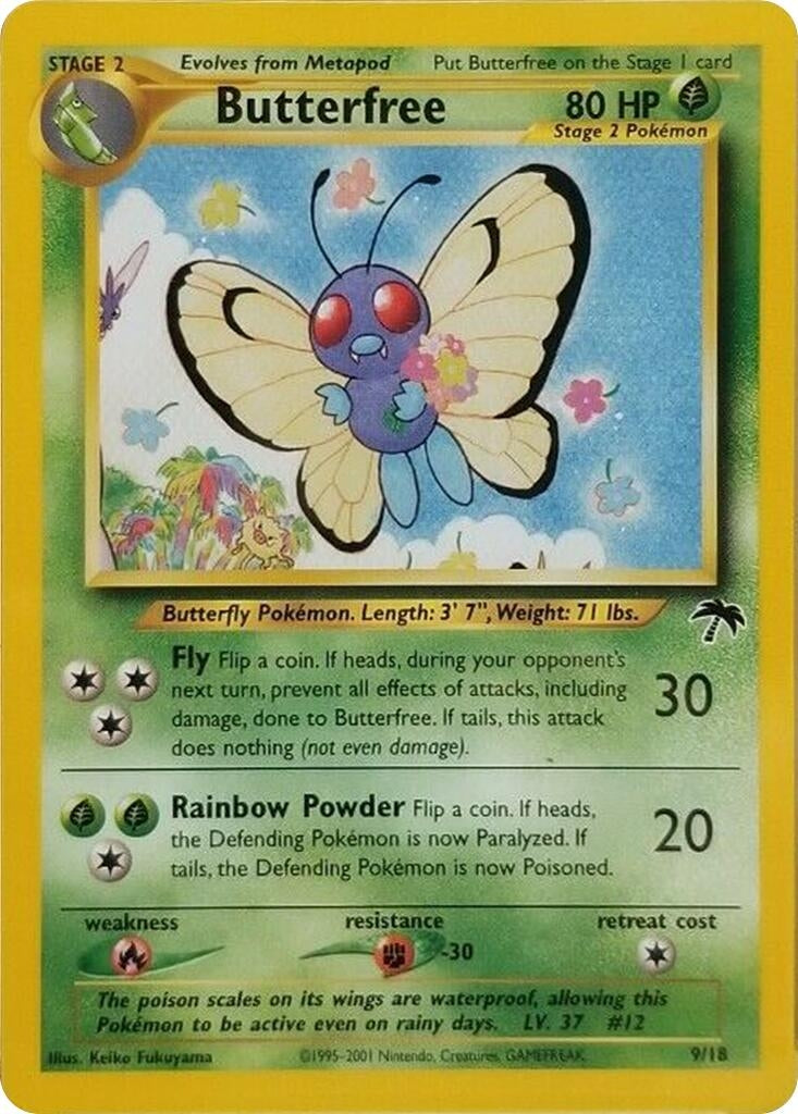 Image for Butterfree (09/18) (Southern Islands) (SI) - Pokemon