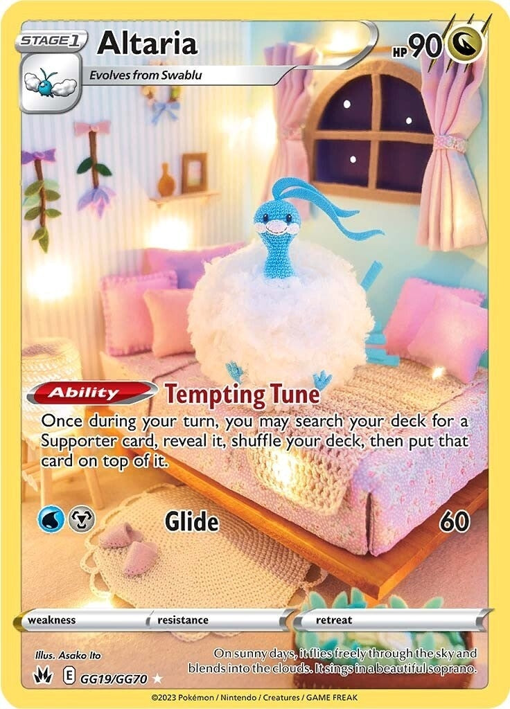 Image for Altaria (GG19/GG70) (Crown Zenith: Galarian Gallery) - Pokemon