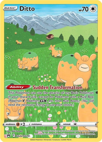 Image for Ditto (GG22/GG70) (Crown Zenith: Galarian Gallery) - Pokemon