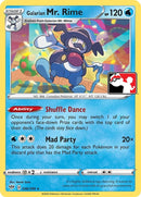 Image for Galarian Mr. Rime (036/189) (Prize Pack Series Cards) - Pokemon