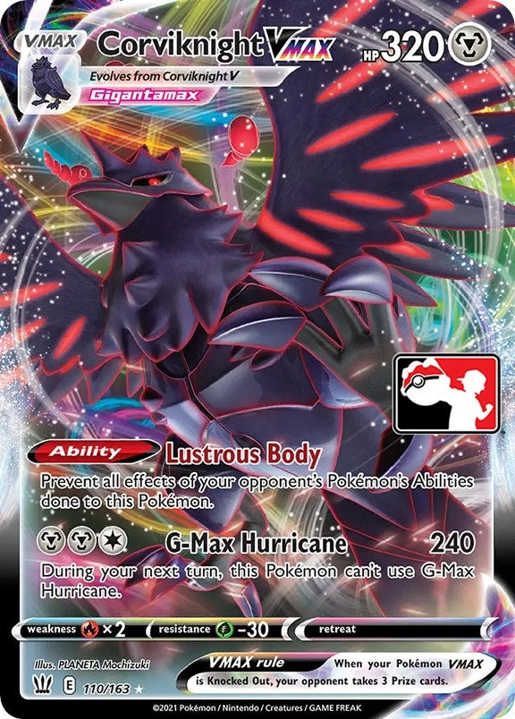 Image for Corviknight VMAX (110/163) (Prize Pack Series Cards) - Pokemon