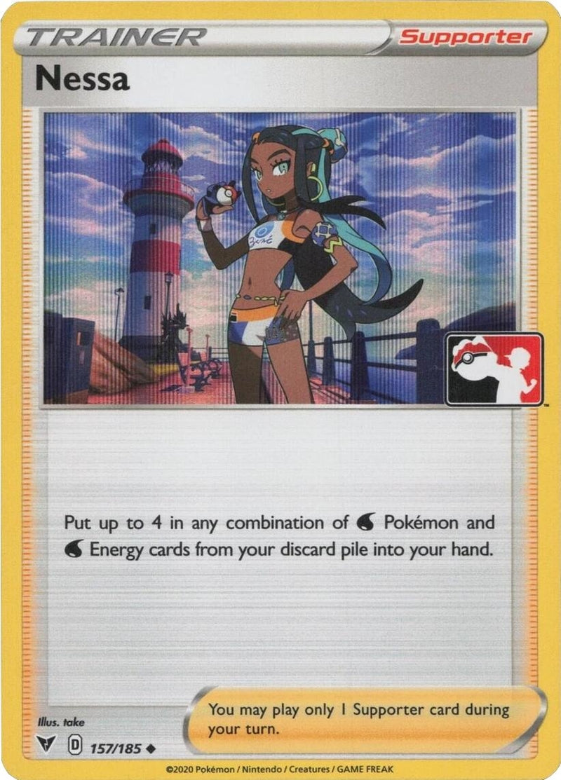 Image for Nessa (157/185) (Prize Pack Series Cards) - Pokemon