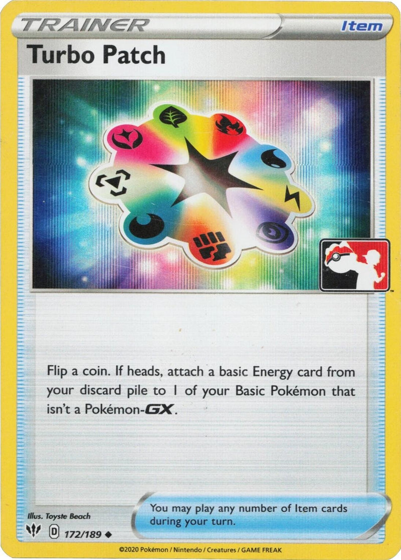 Image for Turbo Patch (172/189) (Prize Pack Series Cards) - Pokemon