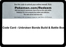 Image for Code Card - Unbroken Bonds Build & Battle Box (SM - Unbroken Bonds) (SM10) - Pokemon