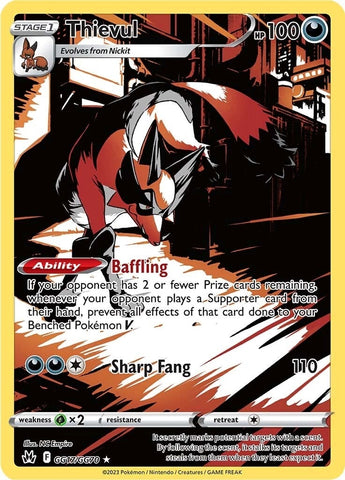 Image for Thievul (GG17/GG70) (Crown Zenith: Galarian Gallery) - Pokemon