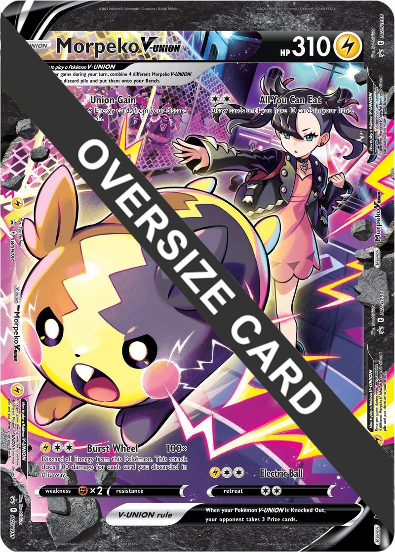 Image for Morpeko V-Union (SWSH287-290) (SWSH290) (Jumbo Cards) (PR) - Pokemon